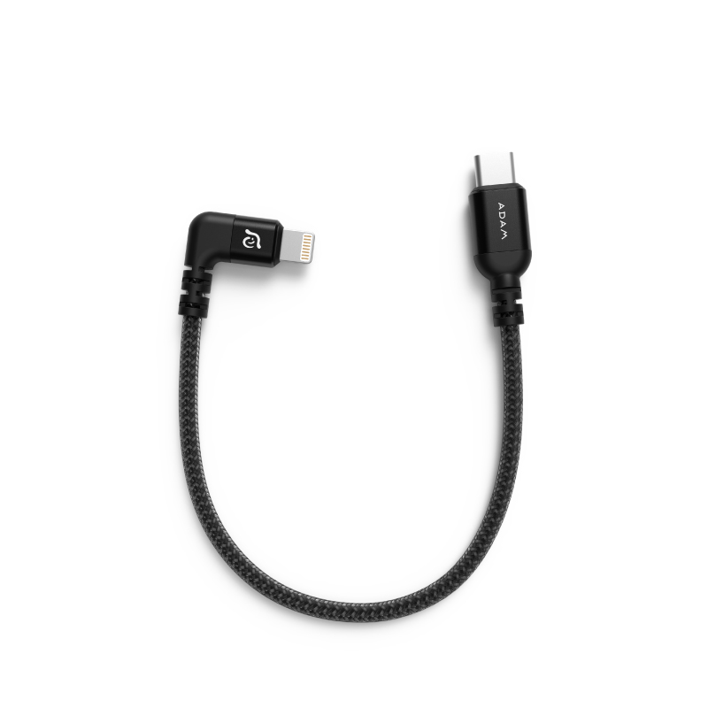 PeAk II LC30B USB-C to Lightning 90° L cable 30 cm