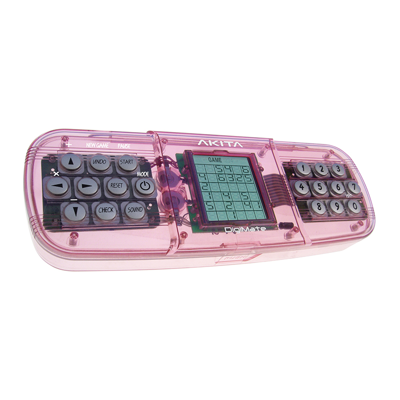 Children's Pencil Case and Game Station-In-One (pink)